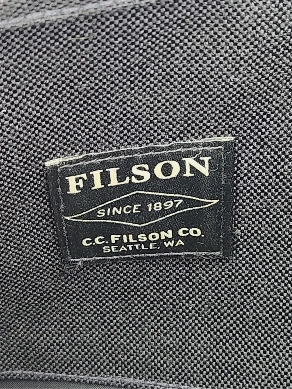 Filson Dryden Black Messenger/ Briefcase